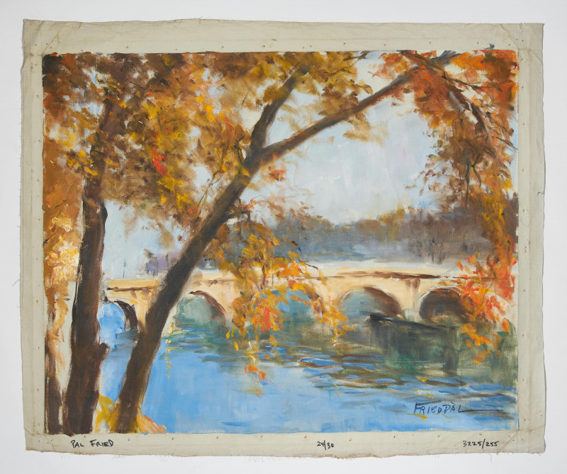 Pál Fried - Autumn Bridge Paris
