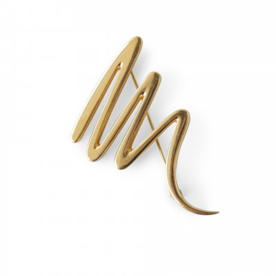 Image for Lot Paloma Picasso for Tiffany 18k Gold Pin