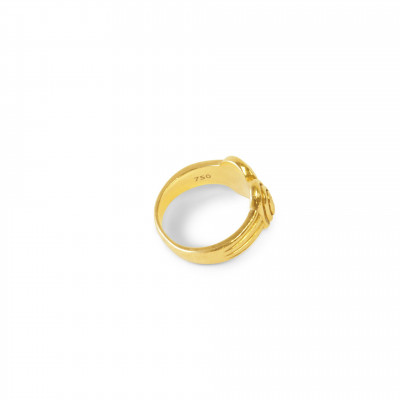 Tiffany Co 18k Gold Spiro Swirl Ring