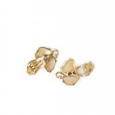 Pair of Natural Baroque Pearl Earrings