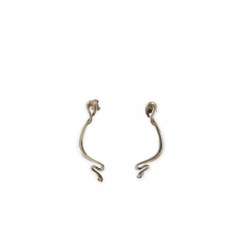 Elsa Peretti for Tiffany Snake Earrings