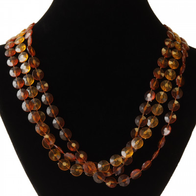 Group of Hardstone Necklaces