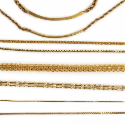 Image for Lot Group of Modern 14k Bracelets