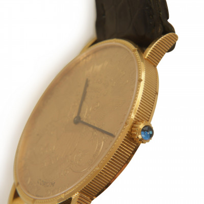 1904 Coronet Head Gold 20 Coin Corum Watch