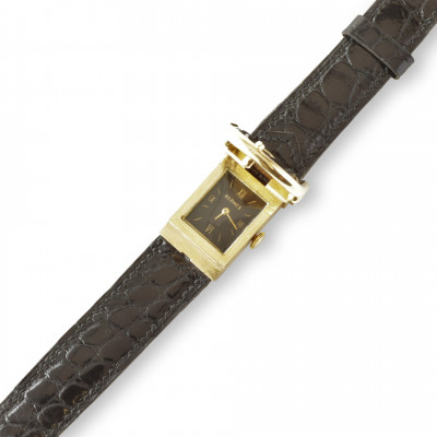 Vintage Hermes 18k Buckle Watch