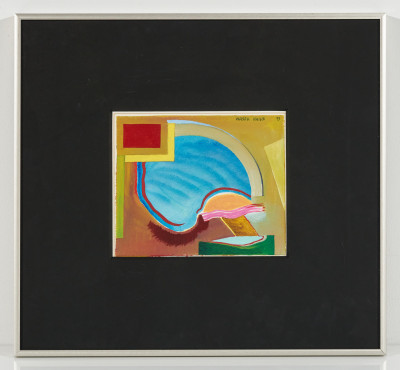 Doris Vlasek Hails - Untitled (Abstract Composition)