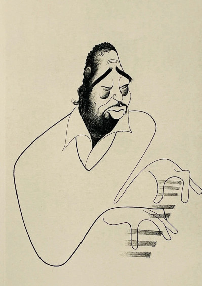 Image for Lot Al Hirschfield - Duke Ellington