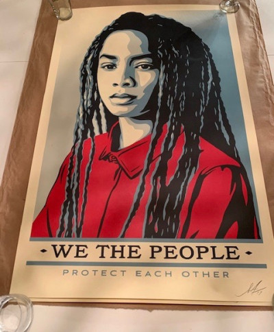 Image for Lot Shepard Fairey We the People Set (offset)