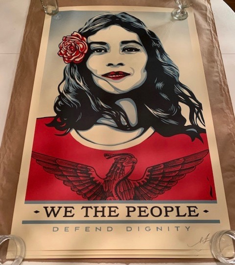 Shepard Fairey We the People Set (offset)