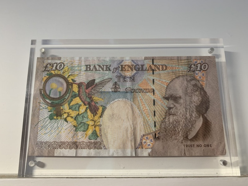 After Banksy DiFaced Tenner