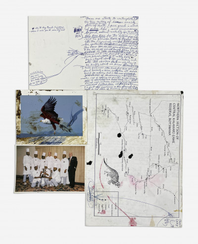 Peter Beard - Peter Beard Drawings Accompanied by Correspondence and Effects
