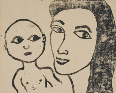 Image for Lot Hugo Guinness - Untitled Mother and Child