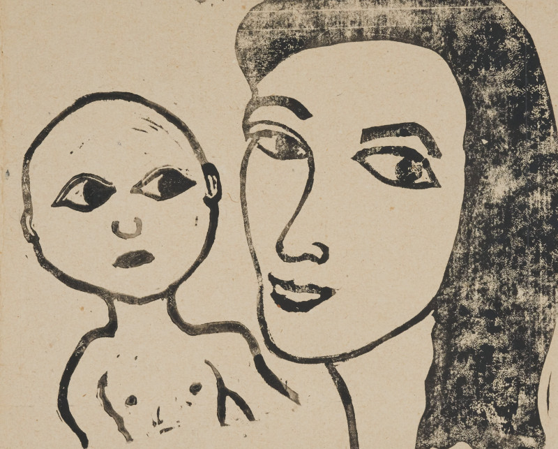 Hugo Guinness - Untitled Mother and Child