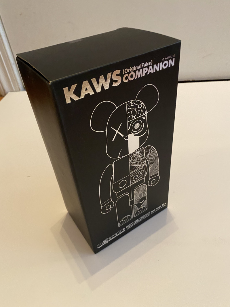 KAWS Bearbrick Dissected Companion 400 Black