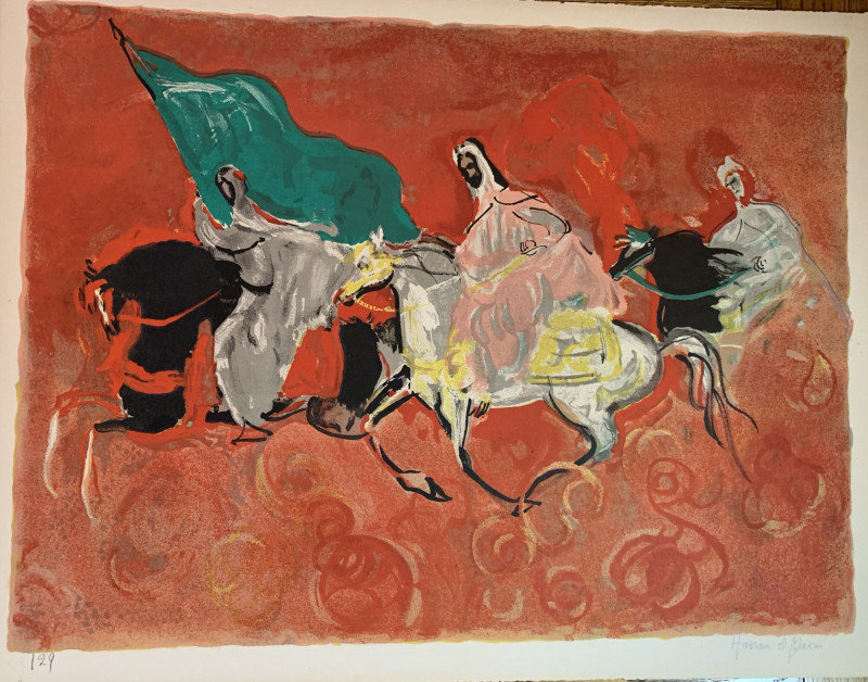 Hassan el Glaoui (1924-2018) - Untitled ("Horsemen")