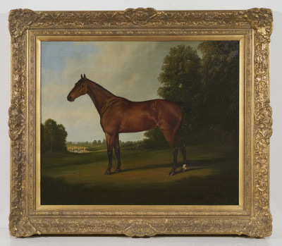 Henry Bernard Chalon - Horse in a Landscape