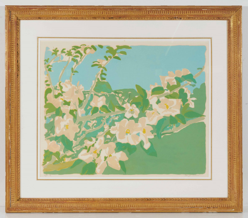 Fairfield Porter - Apple Blossoms II