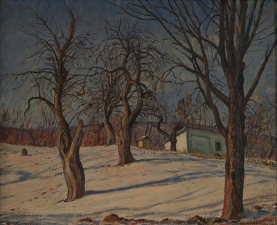 Image for Lot Maurice Van Felix - Untitled (Winter landscape)