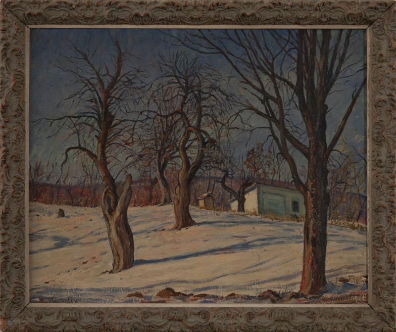 Maurice Van Felix - Untitled (Winter landscape)
