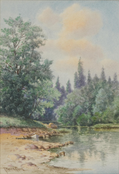 Image for Lot C. Myron Clark - Riverscape