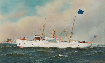 Image for Lot Antonio Jacobsen - Steamship