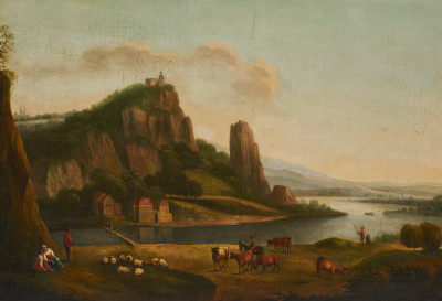 Image for Lot Artist Unknown - Untitled (Continental landscape)