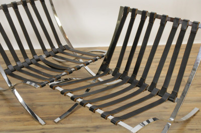 Pr Mies Van der Rohe Style Barcelona Chairs