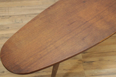 Danish Modern Long Oval Coffee Table