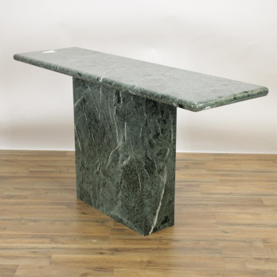 Modern Green Marble Console