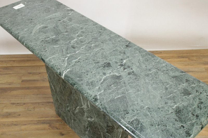 Modern Green Marble Console