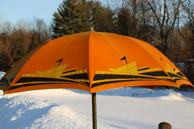 Art Deco Beach Umbrella