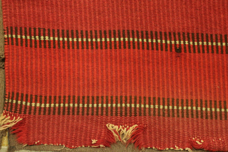 Swedish Woven Wool Rug 5 x 8