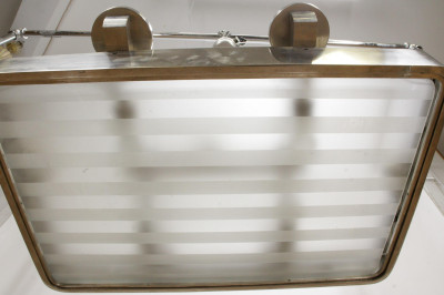 Art Deco Metal 12Light Pool Table Lamp
