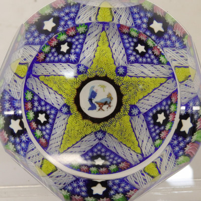 Three Signed Paperweights Millefiori Perthshire