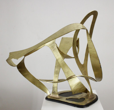 Harold Harris Untitled bronze on stand