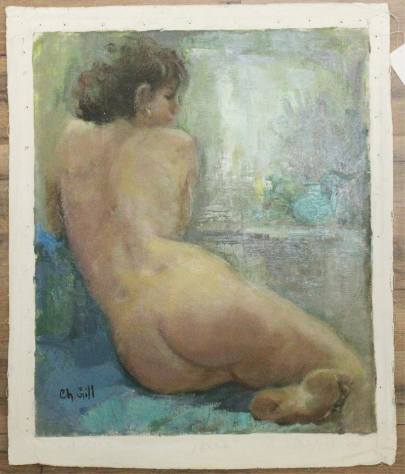 Ch Gill Seated Nude