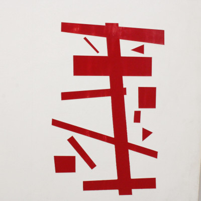 Contemporary 'Calligraphy Symbols' O/C