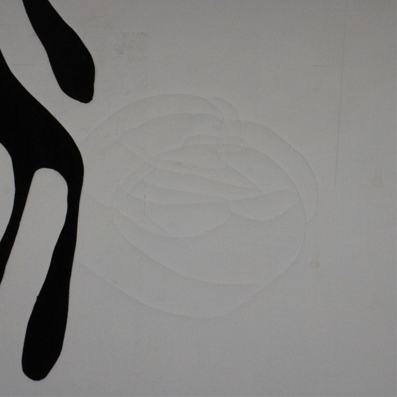 Contemporary 'Calligraphy Symbols' O/C
