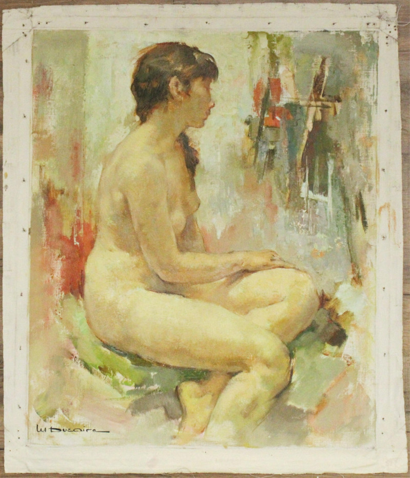Maryse Ducaire Seated Nude