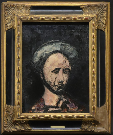Paolo Corvino Portrait after Rouault