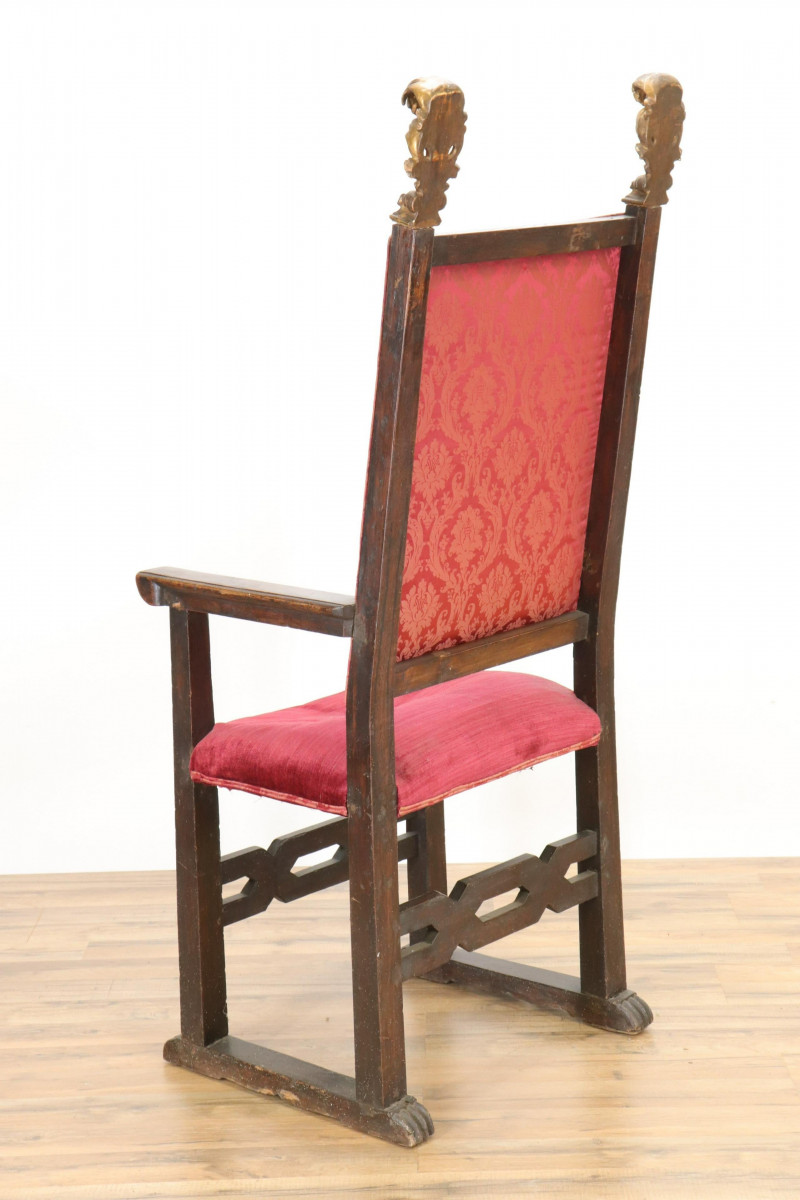 Italian Baroque Style Arm Chair