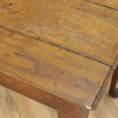 George III Oak Side Table