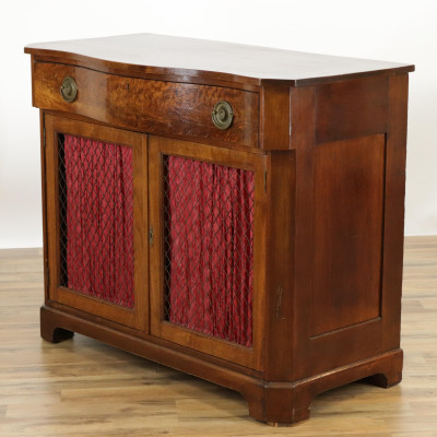Image for Lot Regency Style Mahogany Side Cabinet