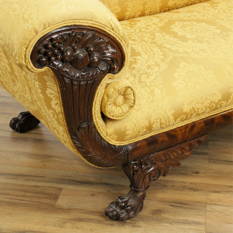 Federal Mahogany Couch