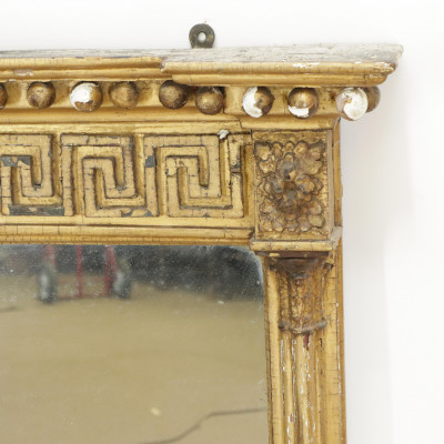 Federal Style Giltwood Mirror with Greek Key