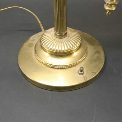 Brass Finished Student Lamp