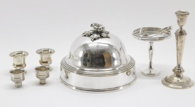 Small Group Sterling Silverplate