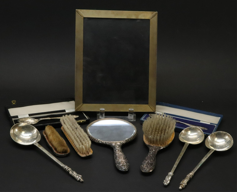 Mixed Lot Sterling Silverplate
