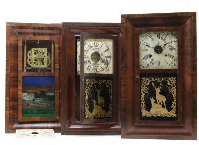 Two Seth Thomas Clocks Ansonia Clock
