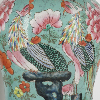 Large Pair of Chinese Porcelain Vases
